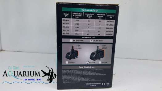 Máy Bơm hồ cá Periha 7200