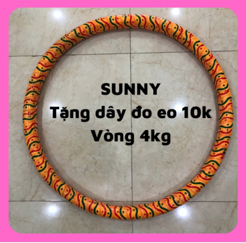 [Freeship+dây đo eo 10k] Vòng lắc eo bụng giảm cân SUNNYSY VL04 bằng mây, nhẹ, bền, chắc chắc, an toàn, giá rẻ hợp lí, tặng dây đo eo 2m