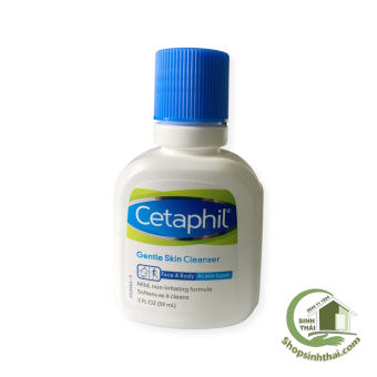 Sữa Rửa Mặt Cetaphil Dịu Nhẹ Không Xà Phòng 59ml Gentle Skin Cleanser