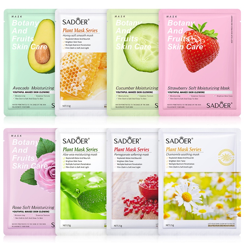 (MUA 10 TẶNG 1) Mặt nạ dưỡng da, mặt nạ dưỡng trắng cấp ẩm mờ thâm bổ sung collagen tinh chất ốc sên olive dâu tằm trắng cam thảo Nội Địa Trung