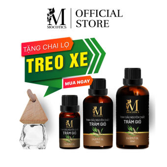 Tinh dầu Tràm Gió Mocotics | 100% Từ Thiên Nhiên | Xông Giải Cảm Cho Mẹ và Bé | Có Giấy Kiểm Định QUATEST 3 của Bộ Y Tế