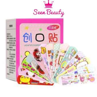 Hộp 100 băng gâu Urgo hoạ tiết hoạt hình dễ thương