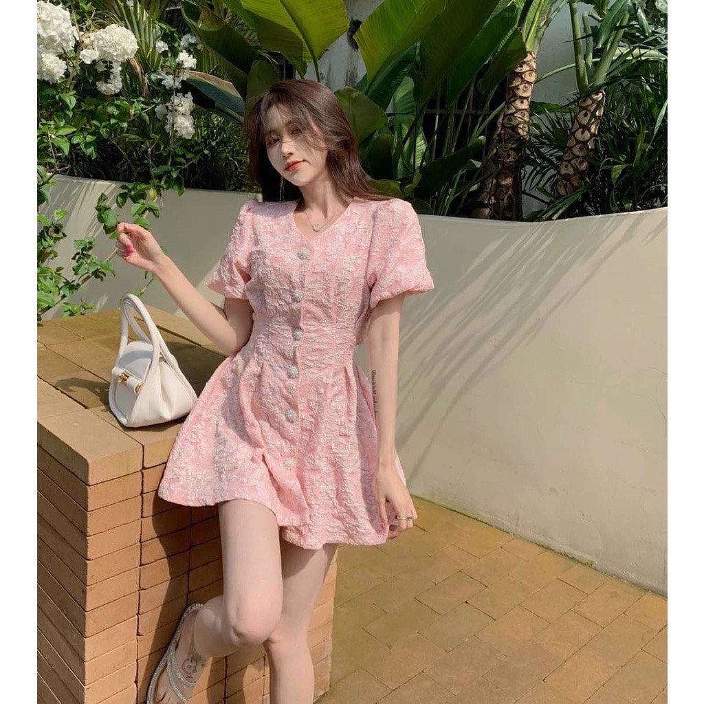 Đầm xòe nữ công chúa y hình sang trọng , tôn dáng đi dự tiệc , đám cưới siêu xinh dành cho các chị em