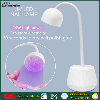 Đèn Làm Móng Hoa Sen Mini Máy Sấy Sơn Móng Gel Khô Nhanh Đèn UV Cho GelNails Đèn LED UV Uốn Cong Chuyên Nghiệp Để Làm Móng