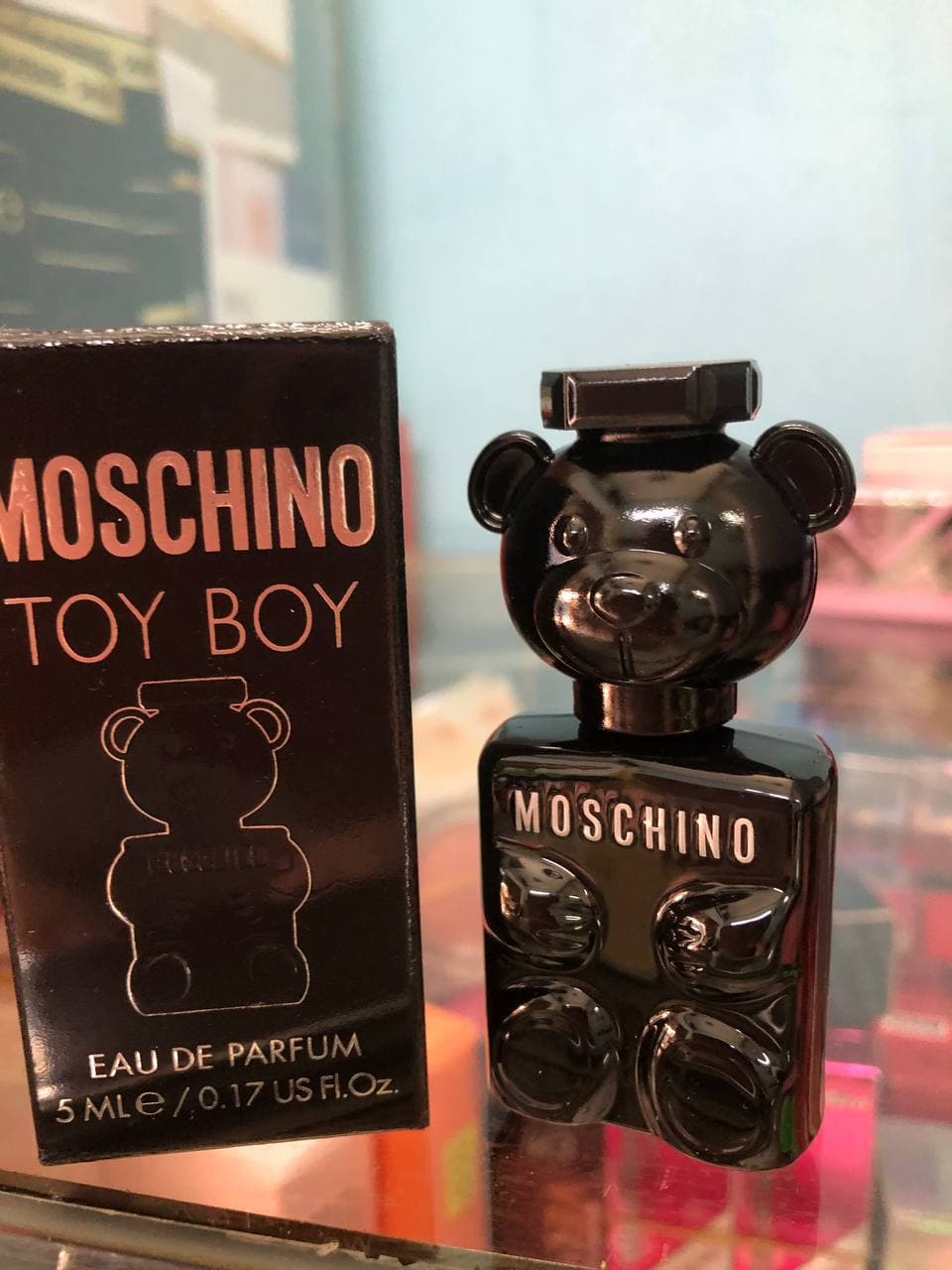 Thơm mini moschino gấu đen 5ml