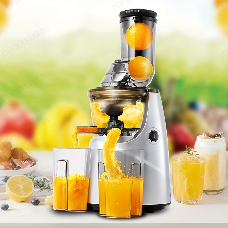 Electric Orange Juice Squeezer Hands Free Portable Citrus Juicer for Orange  Lemon Tomato Grape USB Powered Detachable &Washable