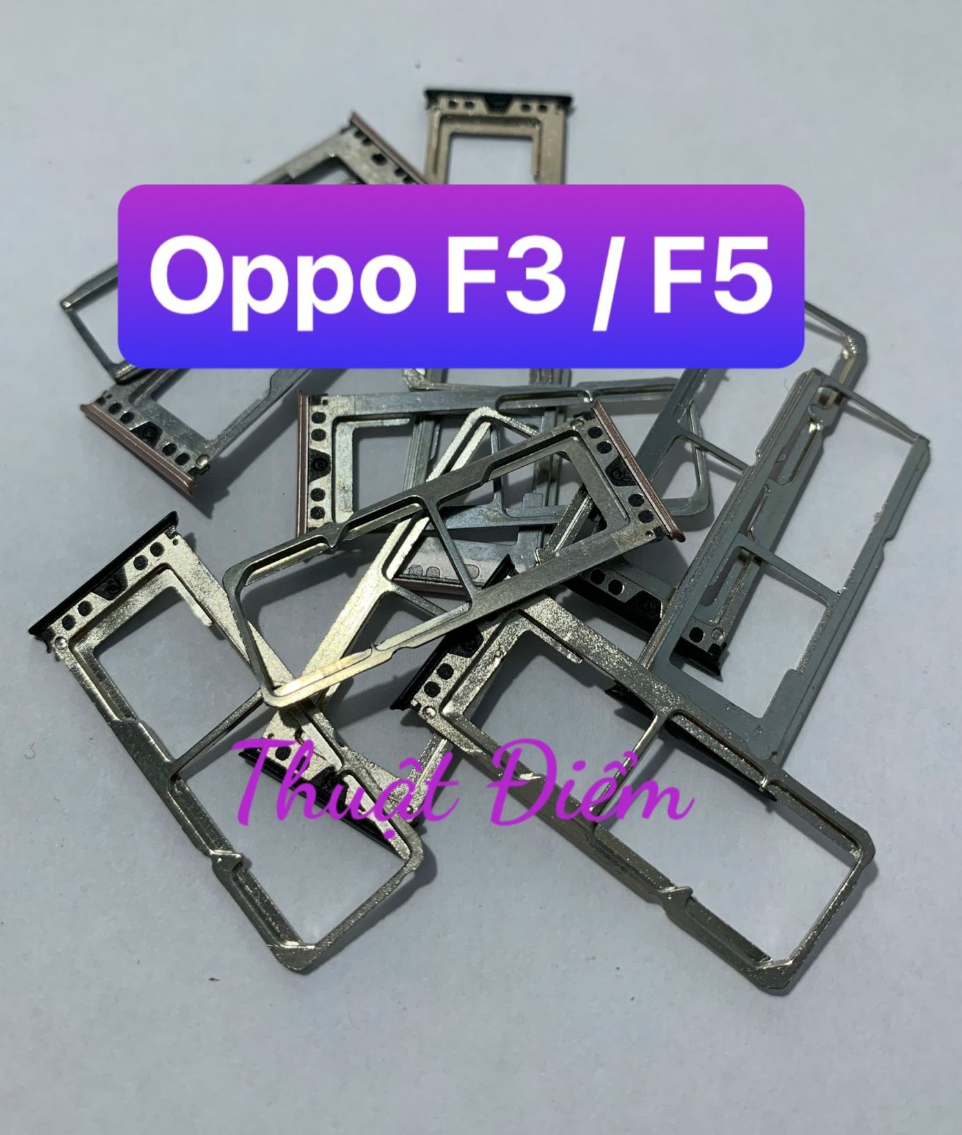 khay sim oppo F3 / F5 lắp chung