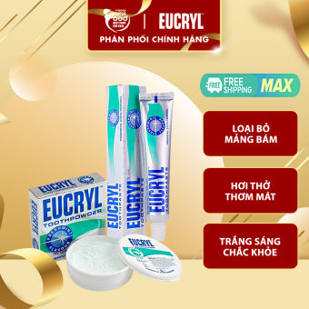 Sản Phẩm Tẩy Trắng Răng Anh Quốc Eucryl Freshmint