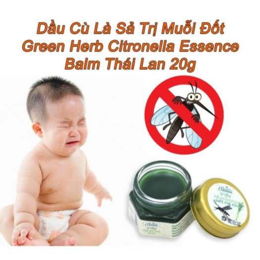 Cù Là Bôi Trị Muỗi Đốt Green Herb Balm 20G Thái Lan