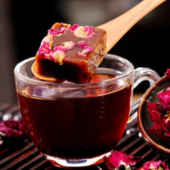 Trà Đường Nâu Thảo Mộc Bổ Máu Thanh Lọc Cơ Thể - Ăn Vặt Denfood