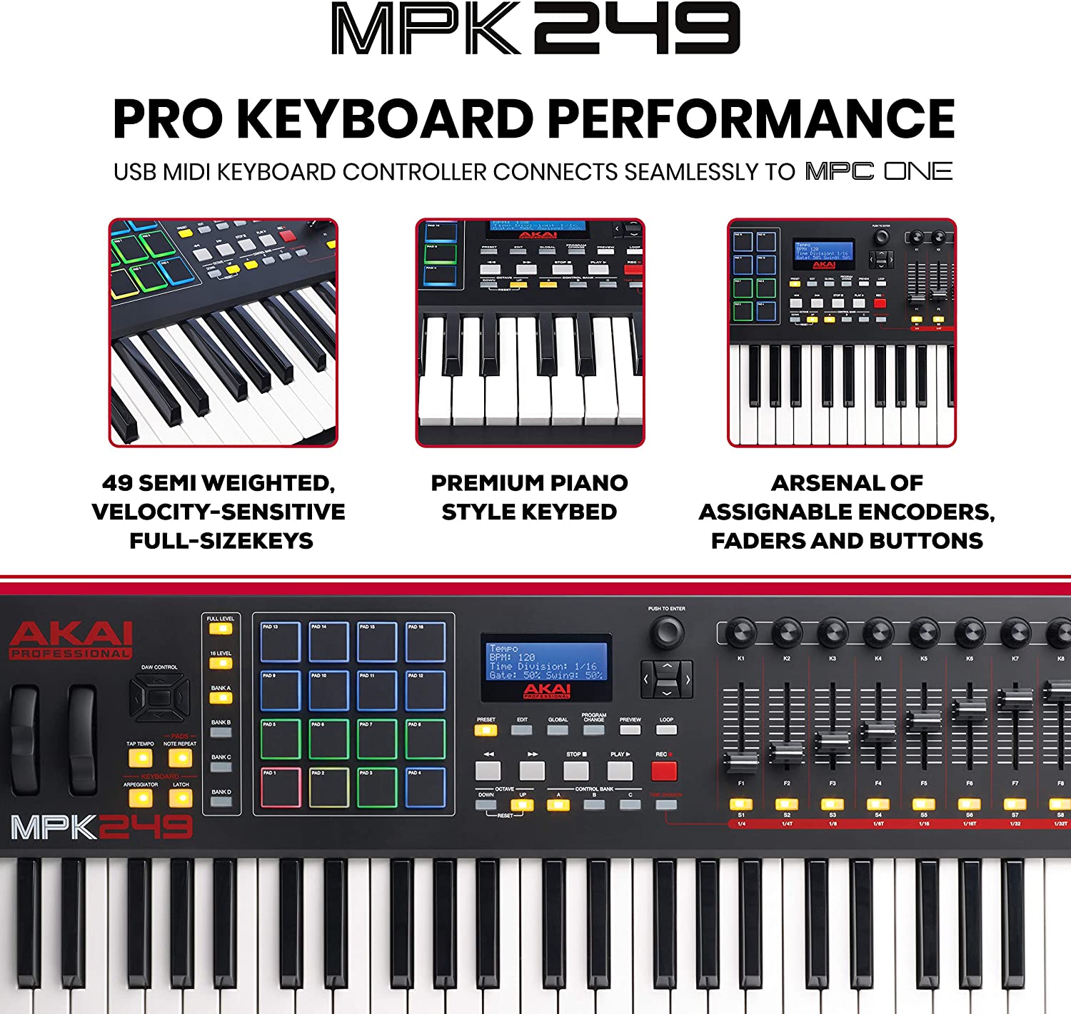 akai mpk249 49 key