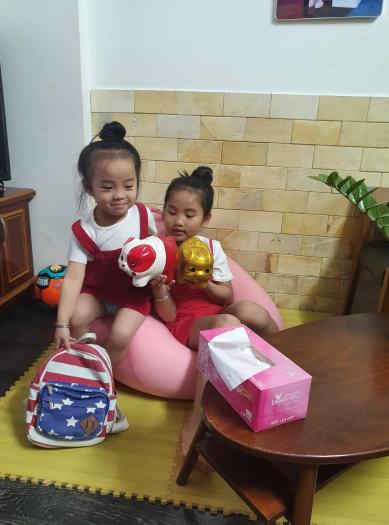 Ghế Lười Hạt Xốp 3ii Home Hàng Xuất Khẩu Chất Lượng Cao Size M 80x100cm Màu Hồng