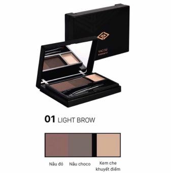 BỘT KẺ CHÂN MÀY VACOSI NATURAL STUDIO EYEBROW KIT
