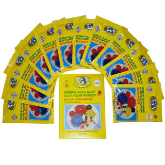 BỘT THẠCH RAU CÂU GIÒN AGAR SINGAPORE - BỘT THẠCH RAU CÂU DÙNG LÀM TRÀ SỮA - 12 GÓI/HỘP