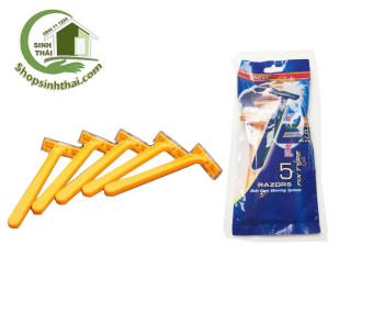 Bịch 5 dao cạo râu du lịch Razors