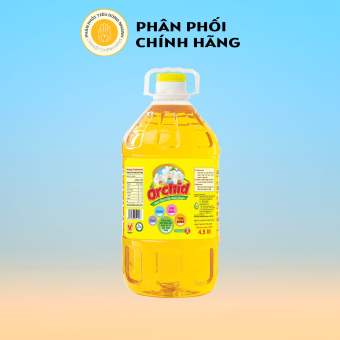 Dầu Ăn Thực Vật Tinh Luyện Orchid Can 5L