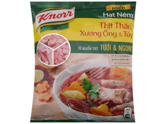Hạt nêm Knorr thịt thăn, xương ống và tuỷ 900g