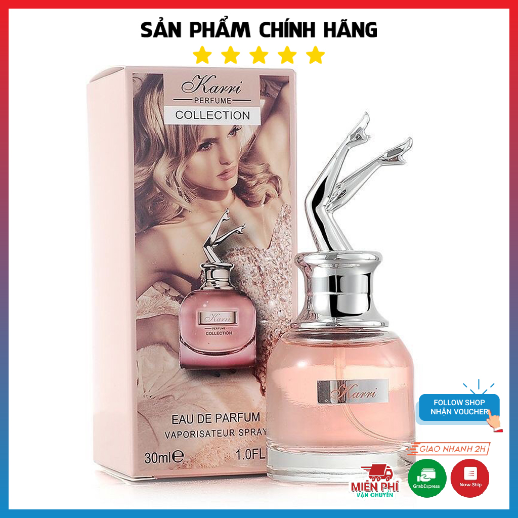Nước Hoa, Nước Hoa Nữ, Nước Hoa Karri Eau De Parfum 30ml - Mang Lại Sự Nữ Tính, Gợi Cảm, Quyến Rũ Và Say Đắm - Đậu Đỏ Buffalo |nuoc hoa|nuoc hoa nu thom lau|nước hoa nữ thơm lâu|dầu thơm|nước hoa nữ chính hãng|