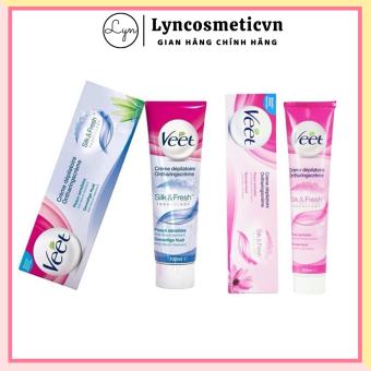 Kem tẩy l&ocirc;ng Veet Silk and Fresh Technology