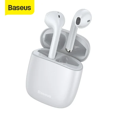 Baseus W04 Pro Encok TWS Earbuds Bluetooth 5.0 In Ear Wireless Earphones Noise-canceling Waterproof Headphones with Microphone (2)