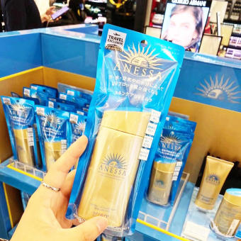 kem chống nắng anessa perfect UV sunscreen SPF50+ PA++++ 60ml, 90ml