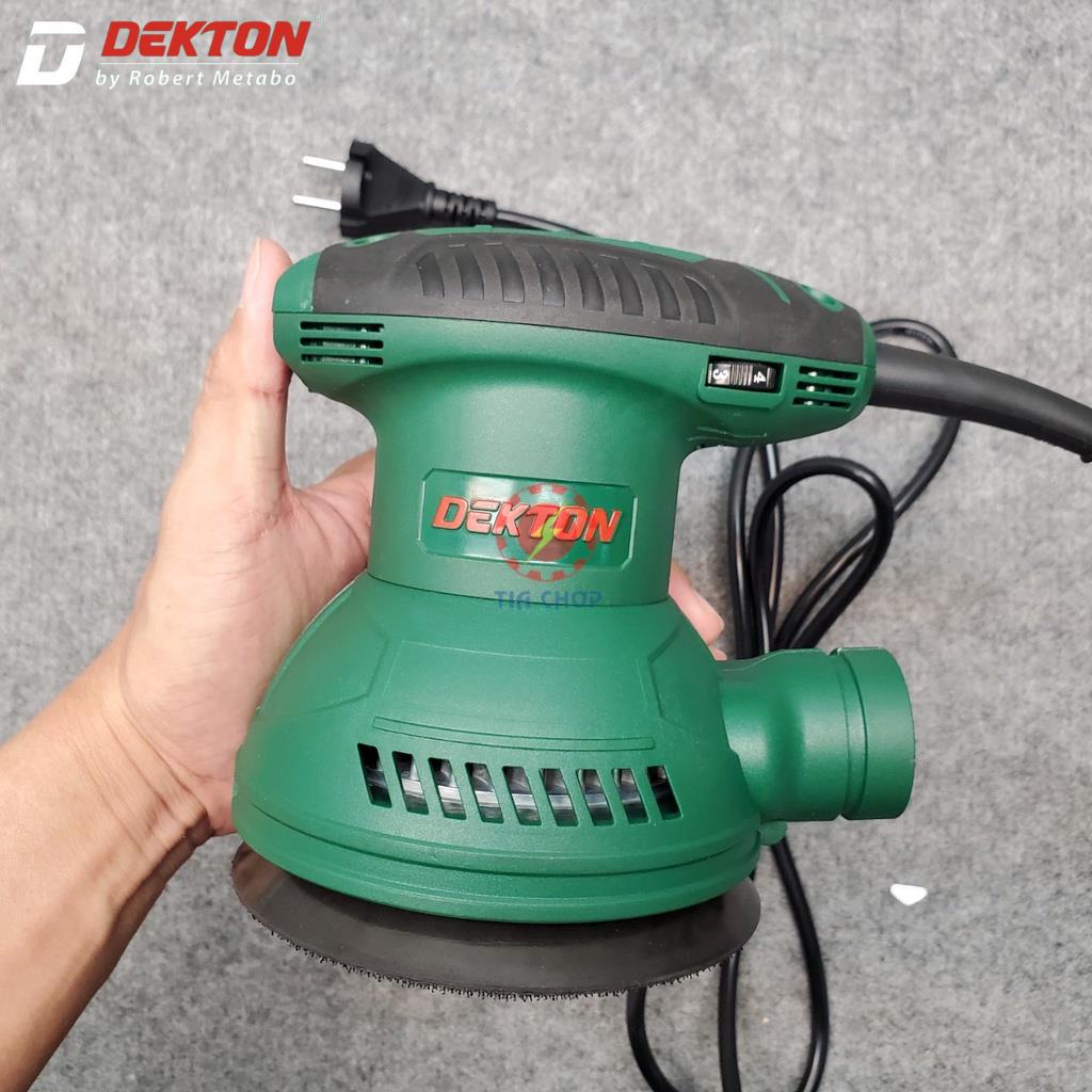 Máy chà nhám tròn 450w dekton dk-os125