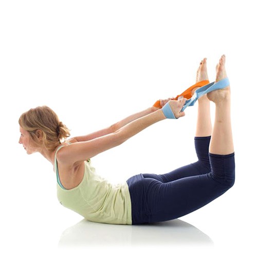 Dây tập Yoga Cotton 1m8 x 3,8cm - không bị cấn tay