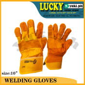 Polo Lock Heavy Duty Leather Welding Gloves Pair 10.5"