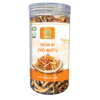 Trần Bì (Vỏ Quýt) khô thái sợi NTFood hũ 180gr - Nhất Tín Food