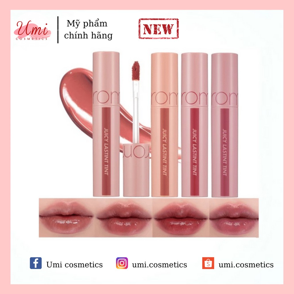 Son Romand Bare Juicy Lasting Tint (Màu 22.23.24.25)