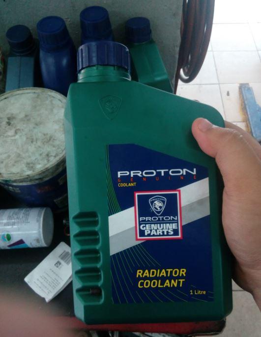 Genuine Proton Radiator Coolant Biru (Premix) 1L - Proton Wira 