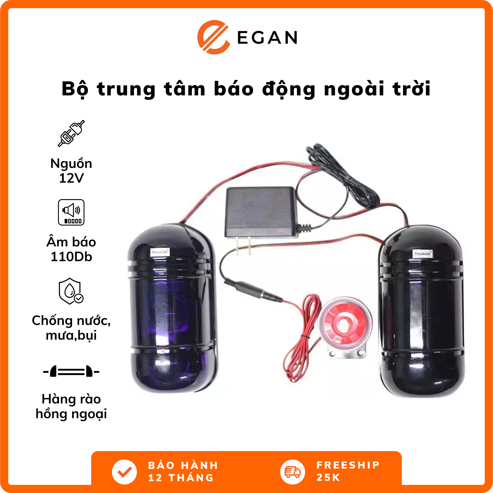 Thiết Bị Chống Trộm Ngoài Trời Thiết Bị Chống Trộm Hồng Ngoại Thiết Bị Chống Trộm Hàng Rào Hồng Ngoại Hiệu Quả Tích Hợp Sẵn Trung Tâm