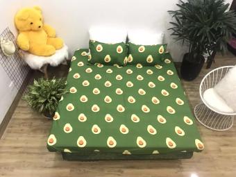 Bộ Ga Gối Màu Nổi Bật ( Nhập Mã free ship max) bộ ga chun 1m6x2m + 2 áo gối 45cmx65cm.bộ ga chun 1m6x2m + 2 áo gối 45cmx65cm