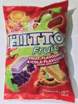 Kẹo Thái Lan Trái Cây Hitto Fruit (Gói 280g)