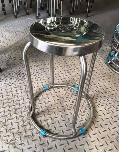 GHẾ INOX  CAO 50CM