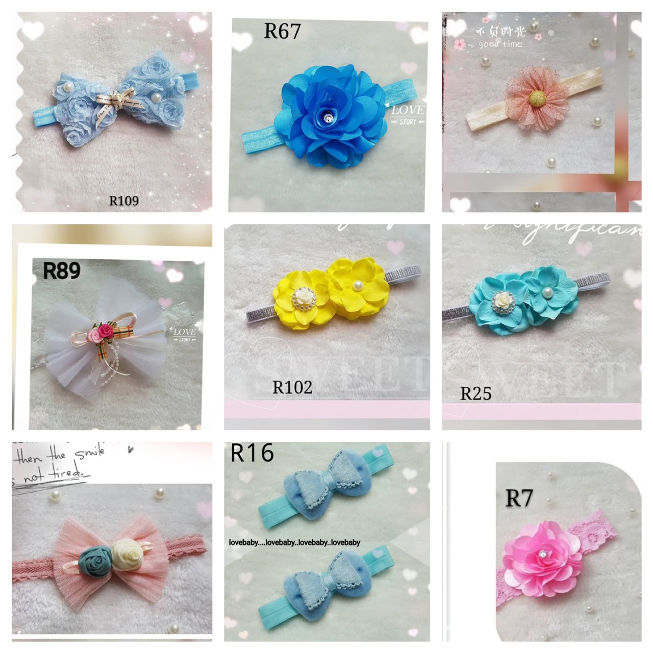 [20 mẫu] Băng đô cho bé sơ sinh, băng đô cho bé gái, băng đô hàn quốc cho bé