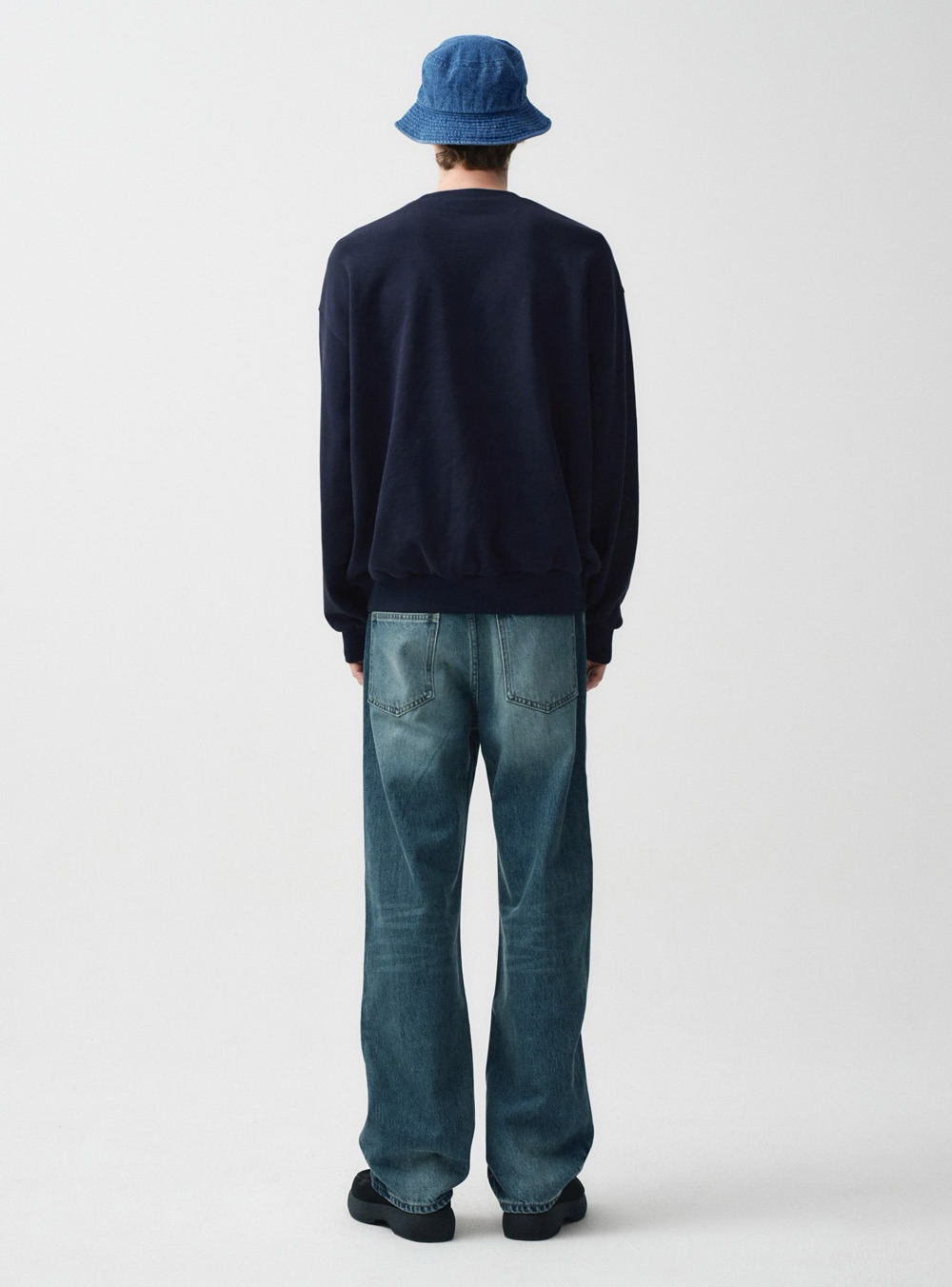 MARITHE FRANCOIS GIRBAUD M Vintage, gewassen, wijde spijkerbroek, herenjeans, 2 kleuren (2024 NIEUW)