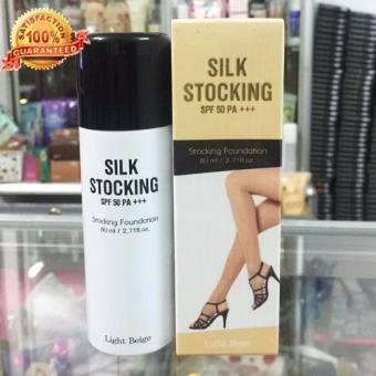 Tất phun Silk Stocking Foundation SPF50pa 80ml - mẫu mới  - 0520, trang điểm cho đôi chân/ tay trông mềm mại, mịn màng, đều màu, sáng và đẹp hơn