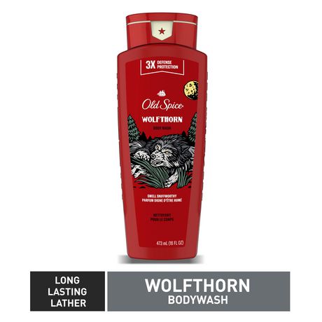 Sữa Tắm Nam Old Spice Wild Collection Hương Wolfthorn 473ml - Hàng nhập Mỹ