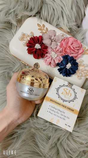 Kem dưỡng da nhau thai cừu SH White dưỡng trắng da giúp da trắng hồng tự nhiên làm mềm mịn da tái tạo da Giảm mụn ngừa nám tàn nhang