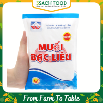 Muối Tinh Bạc Liêu - gói 500gr