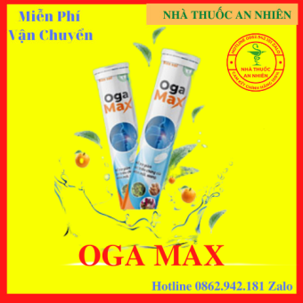 OGA MAX[Tặng Vòng Tay May Mắn]OGA MAX - Hỗ Trợ Viêm Xoang, Mũi Dị Ứng Bằng Công Nghệ Mới (Lọ 20 Viên) - AN001