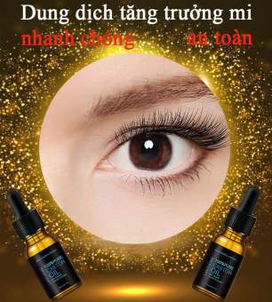 Dung dịch tăng trưởng lông mi dung dịch làm dày và cong cho lông mi dầu dinh dưỡng chăm sóc nhẹ nhàng lông mày 10 ml