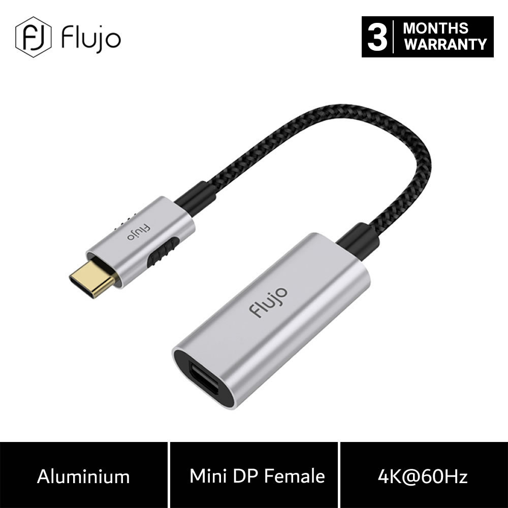 ICZI Gold Plated 4K Mini DP Lenovo ThinkPad and More -Aluminum case Silver Connec Thunderbolt Port Compatible Mini DisplayPort to HDMI Surface Pro 3/Pro 4 to HDMI Square Adapter for Apple MacBook 