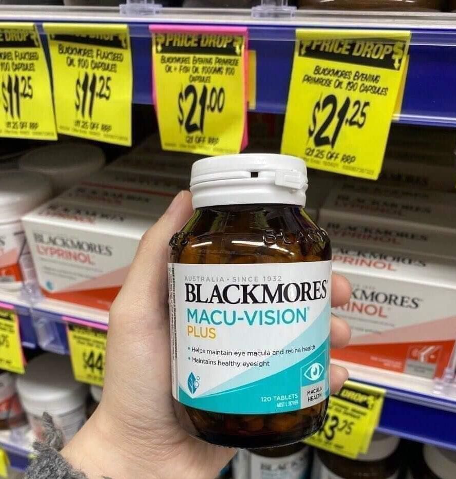 Bổ mắt Macu Vision Plus 120V (mẫu mới) - Bổ mắt Blackmores