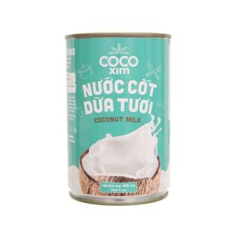 Nước Cốt Dừa Tươi COCOXIM Lon 400ml Nấu Chè Xôi Thơm Ngon - Tạp Hoá