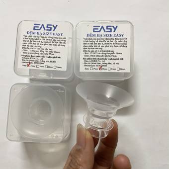 Đệm trong suốt Easy giảm size phễu hút sữa cup hút sữa size 17/19/21mm