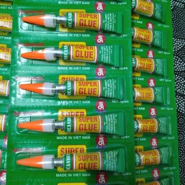 SET 2 Lọ Keo dán đa năng Super Glue siêu dính