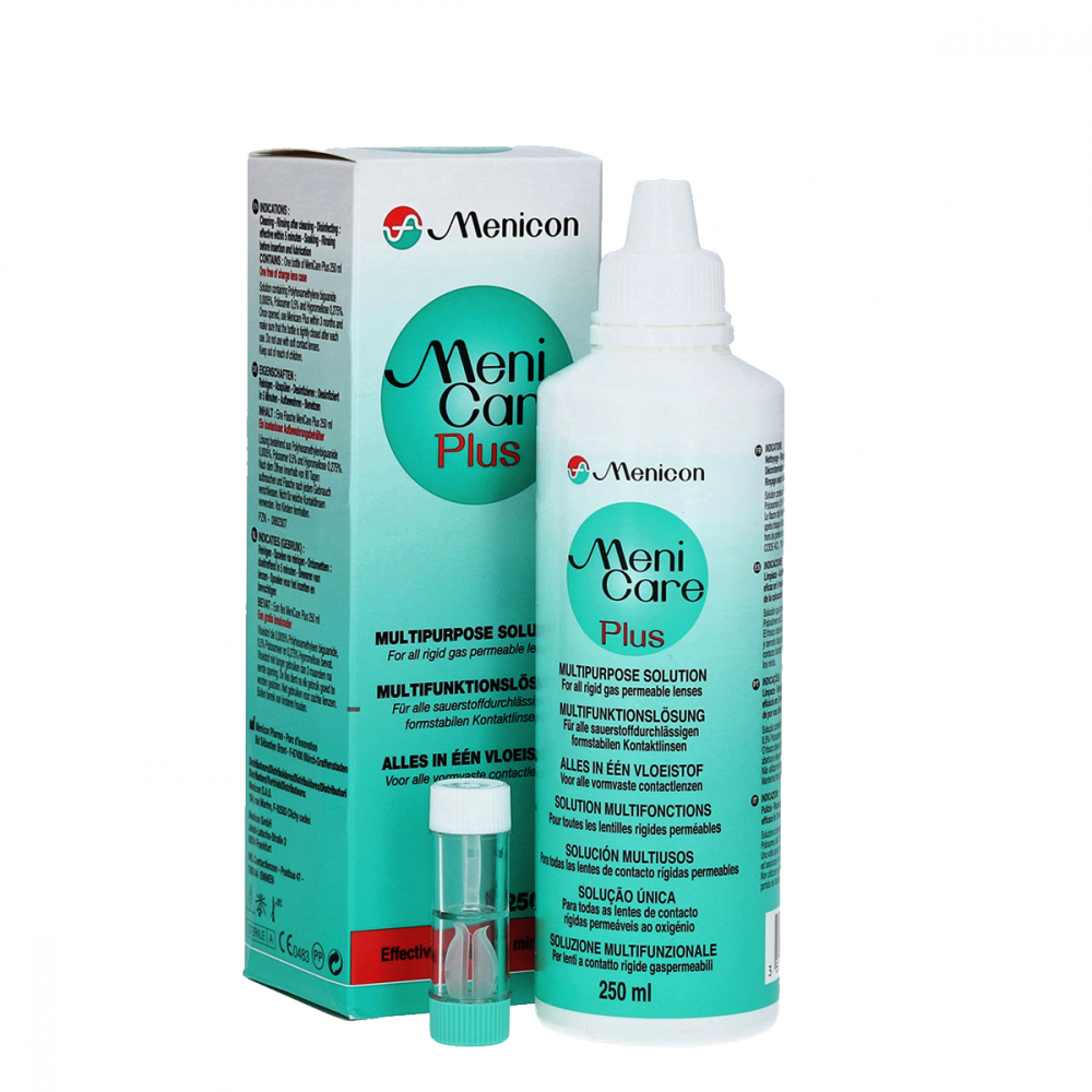 Dung dịch ngâm rửa Protein trên kính áp tròng cứng - MeniCare Plus