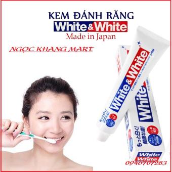 Kem đánh răng White & White Lion Nhật Bản